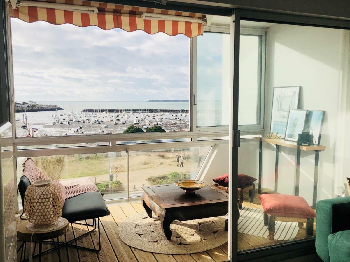 Studio Face Mer Pornichet - Vue Baie De La Baule Luaran gambar