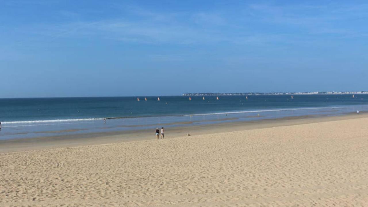 Studio Face Mer Pornichet - Vue Baie De La Baule Luaran gambar